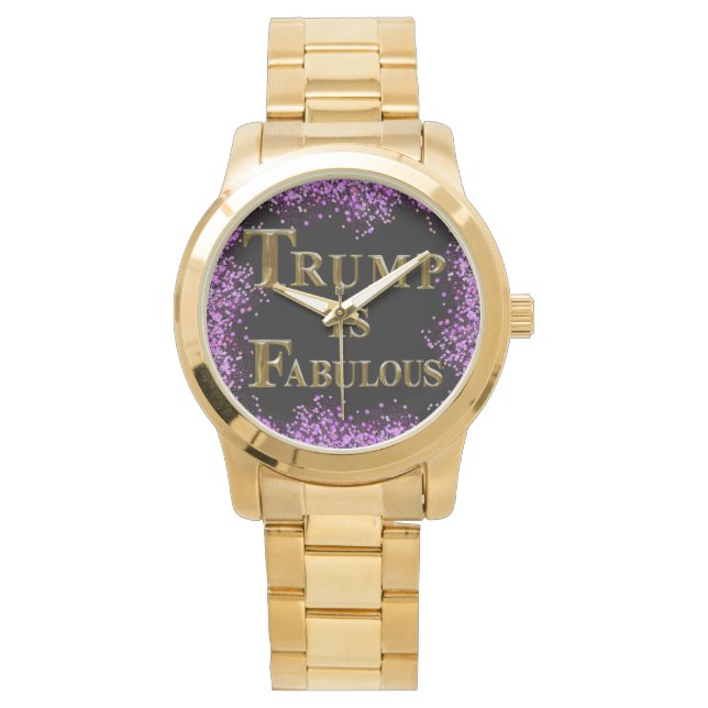 RELOJ DE PULSERA TRUMP (Anverso)