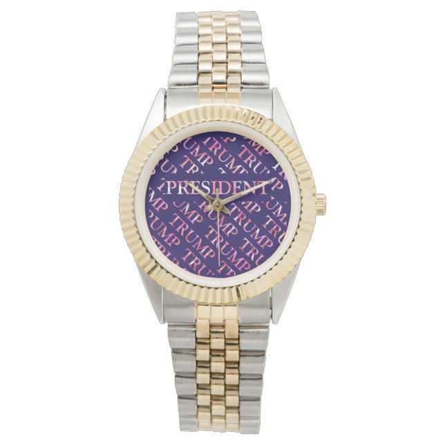 RELOJ DE PULSERA TRUMP (Anverso)