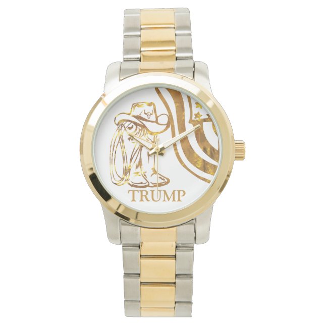 RELOJ DE PULSERA TRUMP (Anverso)