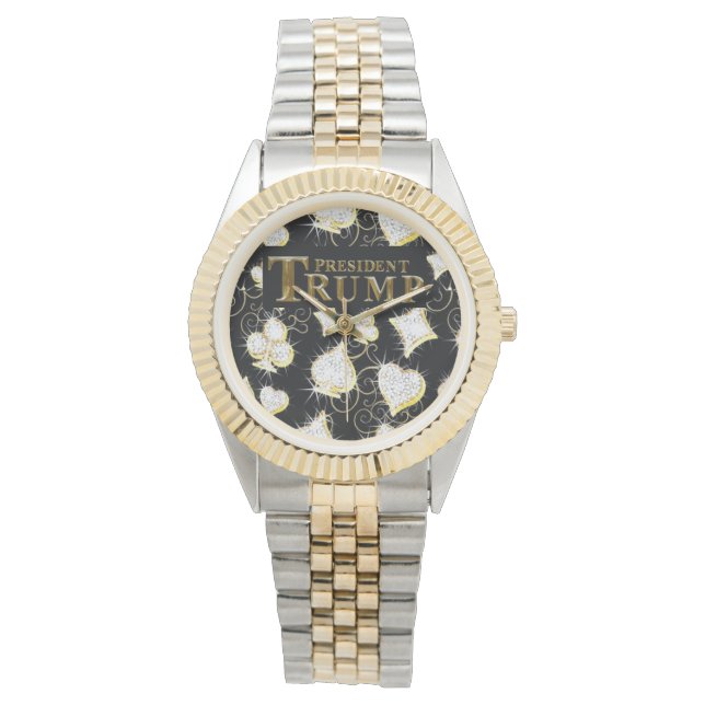 RELOJ DE PULSERA TRUMP (Anverso)