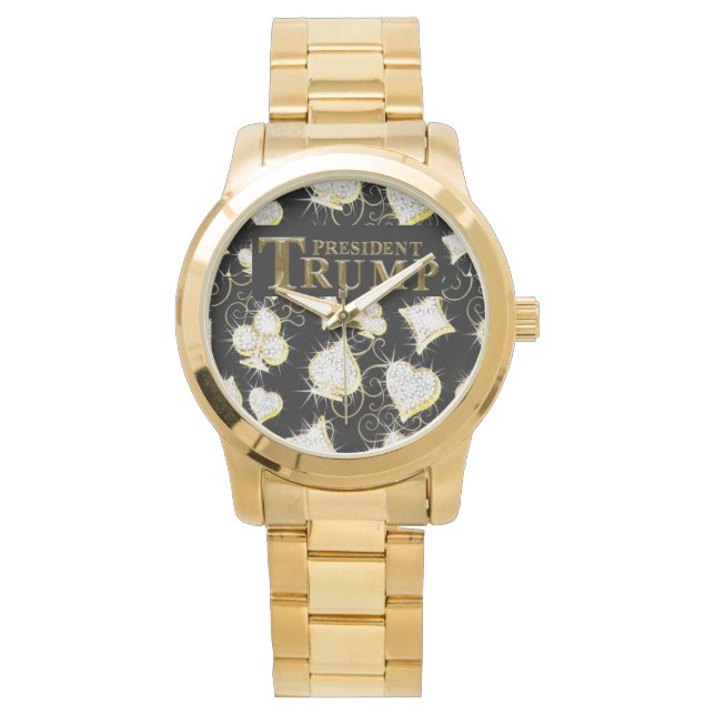 RELOJ DE PULSERA TRUMP (Anverso)
