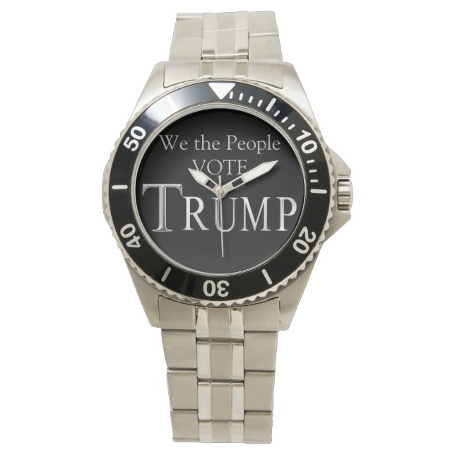 RELOJ DE PULSERA TRUMP (Anverso)