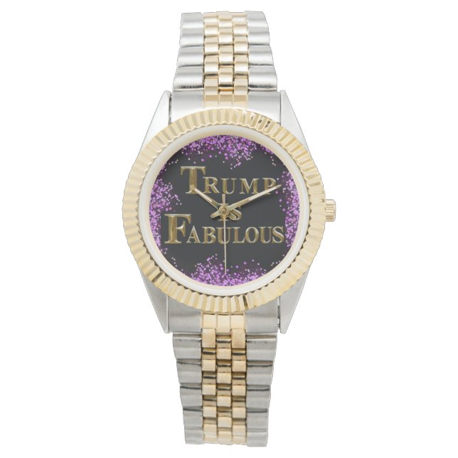 RELOJ DE PULSERA TRUMP (Anverso)