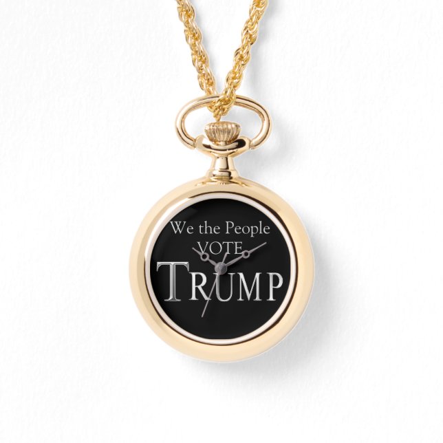 RELOJ DE PULSERA TRUMP (Anverso)