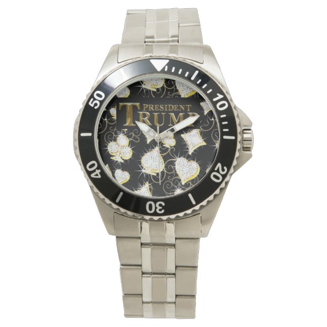 RELOJ DE PULSERA TRUMP (Anverso)