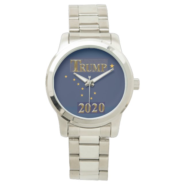 RELOJ DE PULSERA TRUMP 2020 ALASKA SILVER (Anverso)