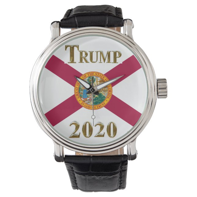 RELOJ DE PULSERA TRUMP 2020 FLORIDA WATCH (Anverso)