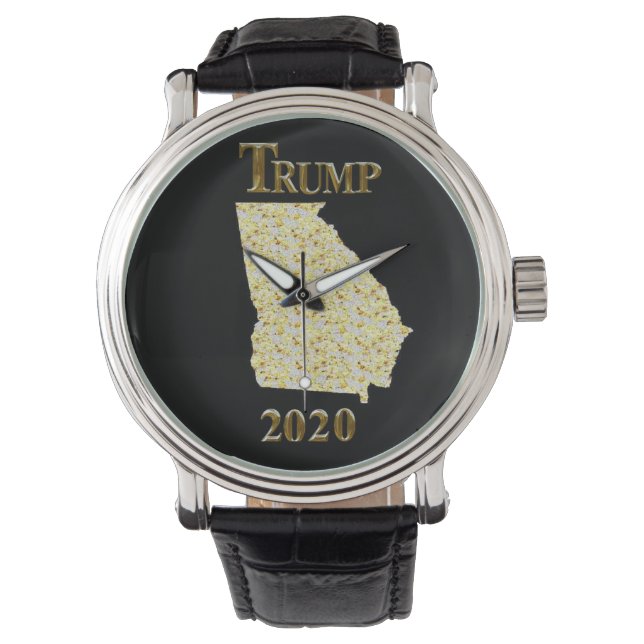 RELOJ DE PULSERA TRUMP 2020 GEORGIA WATCH (Anverso)