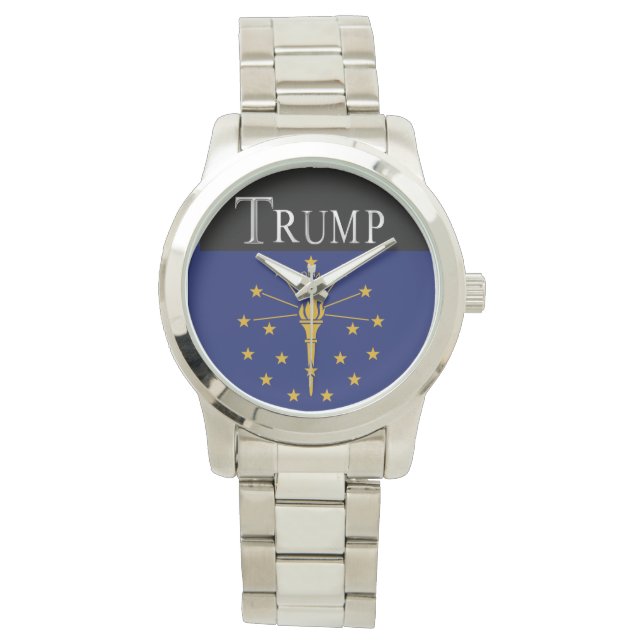 RELOJ DE PULSERA TRUMP 2020 INDIANA WATCH (Anverso)