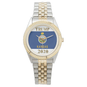 RELOJ DE PULSERA TRUMP 2020 KANSAS WATCH