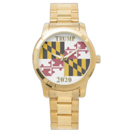 RELOJ DE PULSERA TRUMP 2020 MARYLAND WATCH