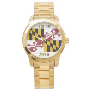 RELOJ DE PULSERA TRUMP 2020 MARYLAND WATCH