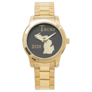 RELOJ DE PULSERA TRUMP 2020 MICHIGAN WATCH