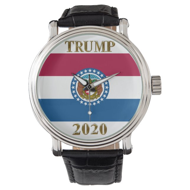 RELOJ DE PULSERA TRUMP 2020 MISSOURI WATCH (Anverso)