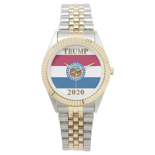 RELOJ DE PULSERA TRUMP 2020 MISSOURI WATCH (Anverso)