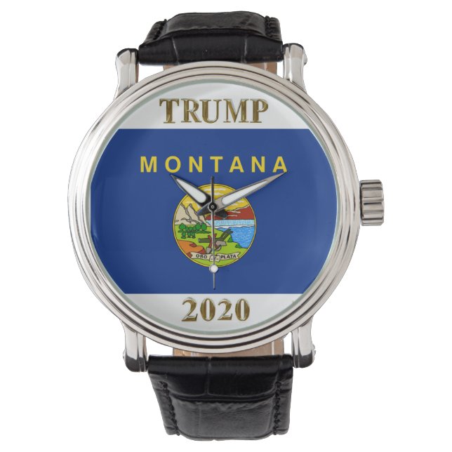 RELOJ DE PULSERA TRUMP 2020 MONTANA WATCH (Anverso)