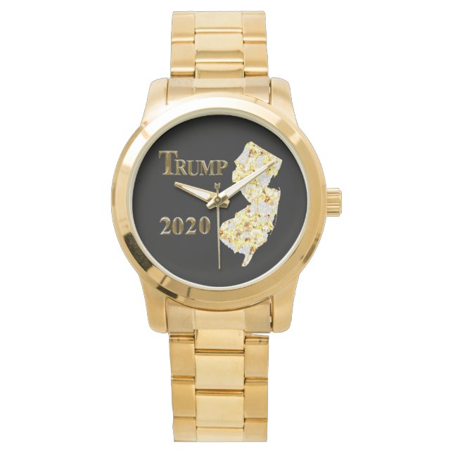 RELOJ DE PULSERA TRUMP 2020 NEW JERSEY WATCH (Anverso)
