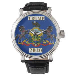 RELOJ DE PULSERA TRUMP 2020 PENNSYLVANIA WATCH