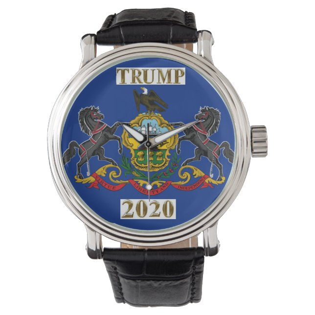 RELOJ DE PULSERA TRUMP 2020 PENNSYLVANIA WATCH (Anverso)