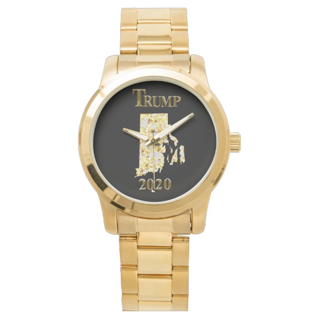 RELOJ DE PULSERA TRUMP 2020 RHODE ISLAND WATCH (Anverso)