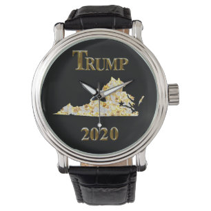 RELOJ DE PULSERA TRUMP 2020 VIRGINIA WATCH