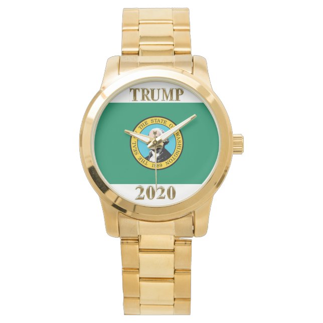 RELOJ DE PULSERA TRUMP 2020 WATCH WASHINGTON (Anverso)