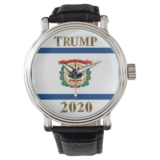 RELOJ DE PULSERA TRUMP 2020 WEST VIRGINIA WATCH (Anverso)