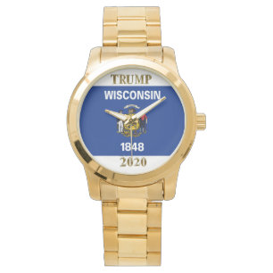 RELOJ DE PULSERA TRUMP 2020 WISCONSIN WATCH