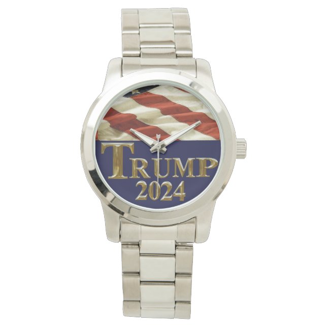 RELOJ DE PULSERA TRUMP 2024 (Anverso)