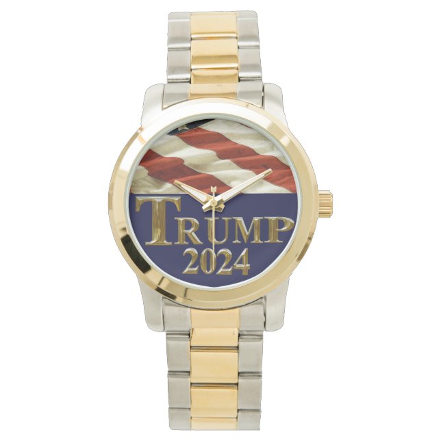 RELOJ DE PULSERA TRUMP 2024 (Anverso)