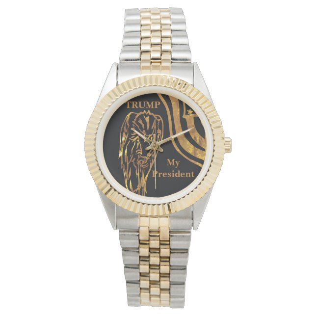 RELOJ DE PULSERA TRUMP 2024 (Anverso)