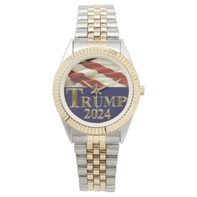 RELOJ DE PULSERA TRUMP 2024 (Anverso)