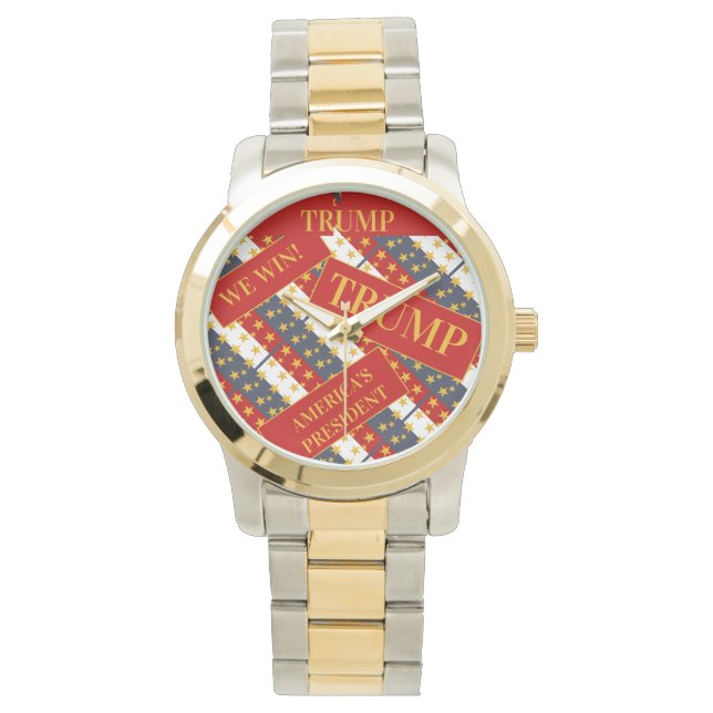 RELOJ DE PULSERA TRUMP 2024 (Anverso)