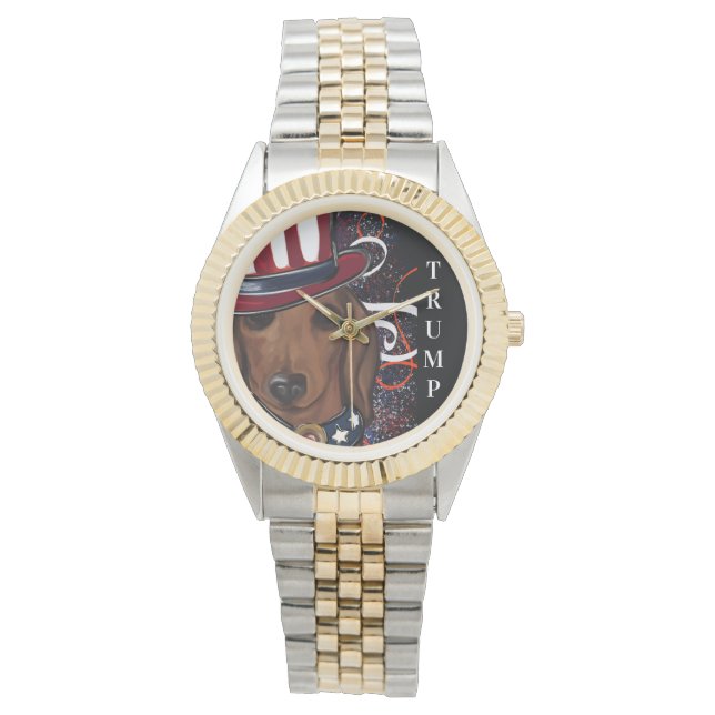 RELOJ DE PULSERA TRUMP 2024 (Anverso)