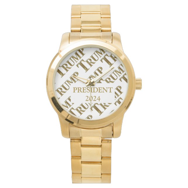 RELOJ DE PULSERA TRUMP 2024 (Anverso)