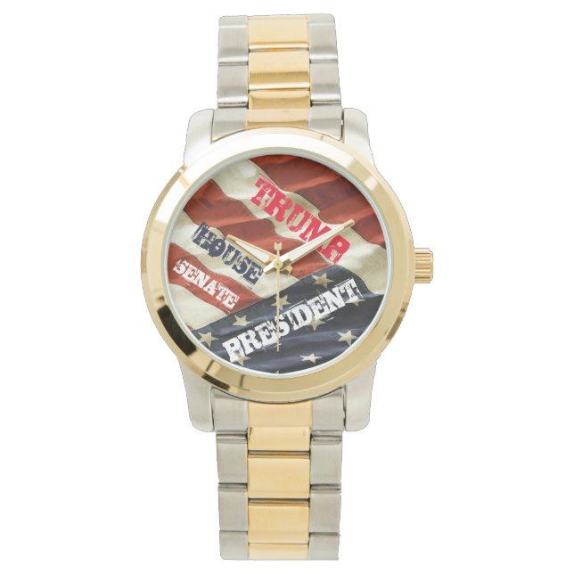RELOJ DE PULSERA TRUMP 2024 (Anverso)