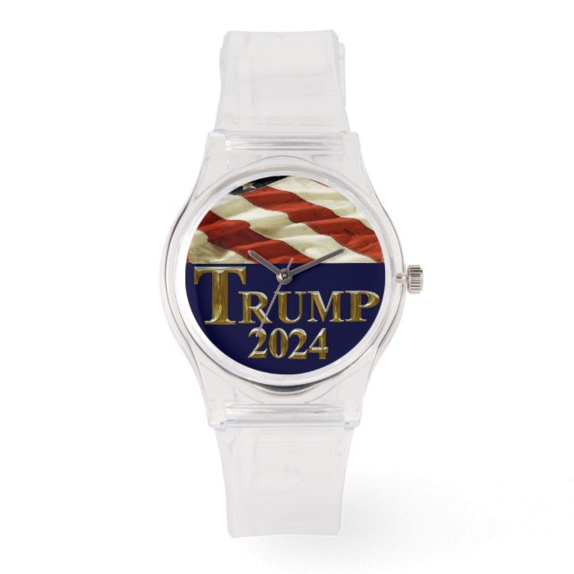 RELOJ DE PULSERA TRUMP 2024 (Anverso)