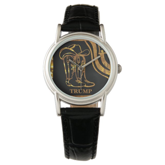 RELOJ DE PULSERA TRUMP 2024 OBSERVAR (Anverso)