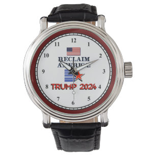 Reloj De Pulsera Trump 2024 Reclama América Watch