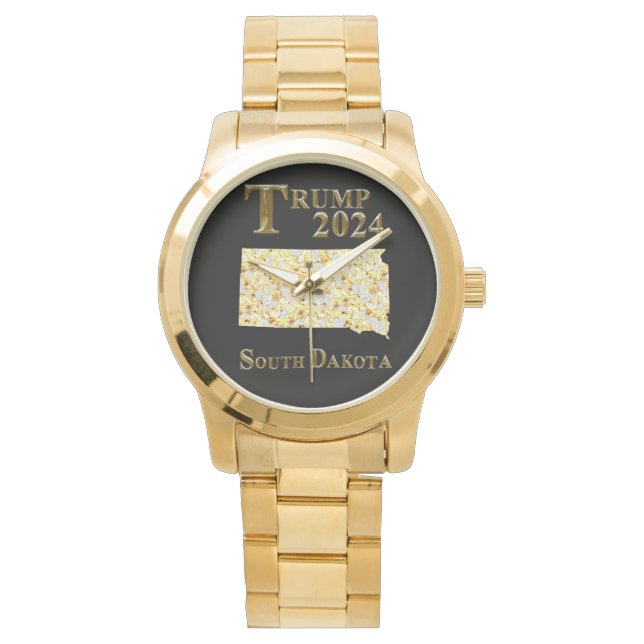 RELOJ DE PULSERA TRUMP 2024 SOUTH DAKOTA (Anverso)