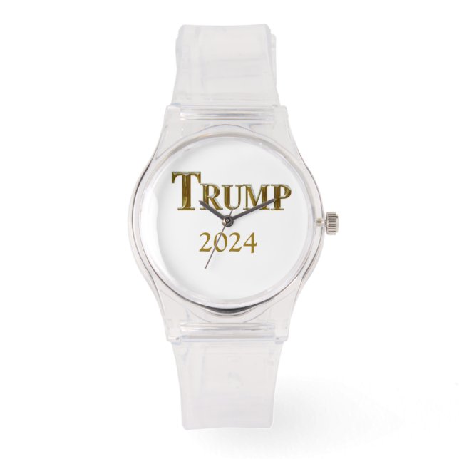 RELOJ DE PULSERA TRUMP 2024 WATCH (Anverso)
