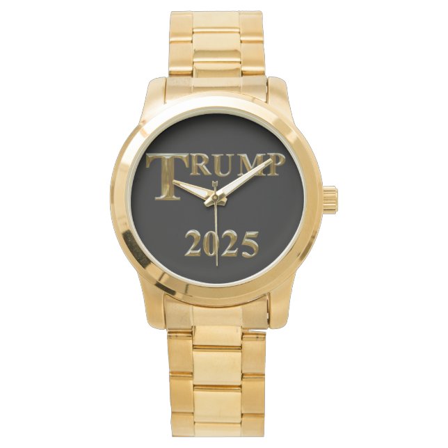 RELOJ DE PULSERA TRUMP 2025 (Anverso)