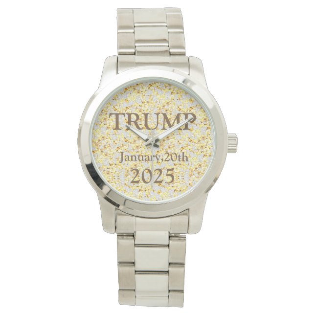 RELOJ DE PULSERA TRUMP 2025 (Anverso)