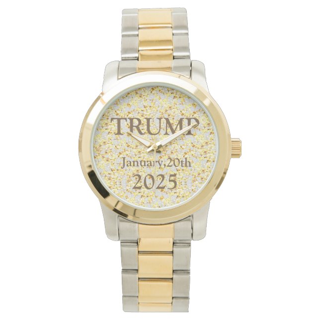 RELOJ DE PULSERA TRUMP 2025 (Anverso)
