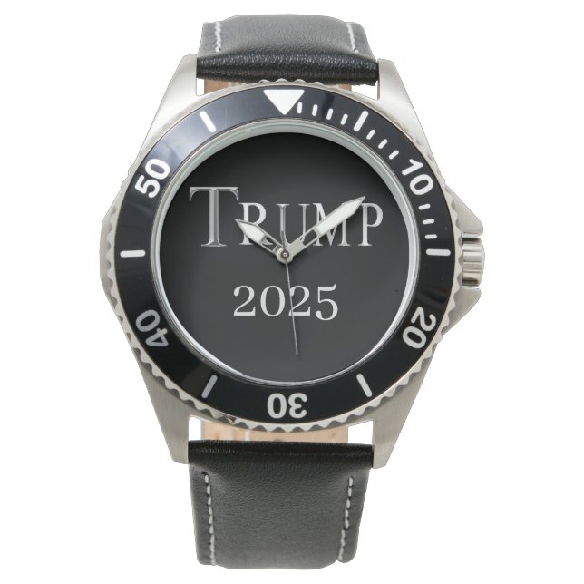 RELOJ DE PULSERA TRUMP 2025 (Anverso)