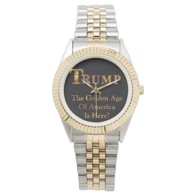 RELOJ DE PULSERA TRUMP 2025 (Anverso)