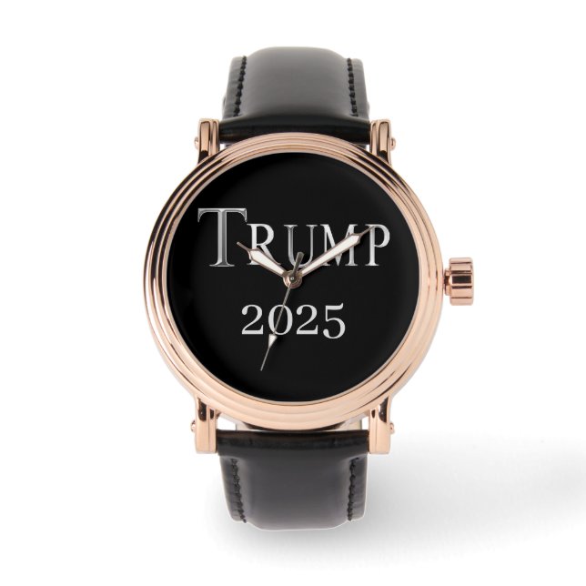 RELOJ DE PULSERA TRUMP 2025 (Anverso)