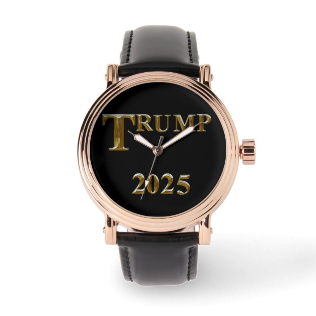 RELOJ DE PULSERA TRUMP 2025 (Anverso)