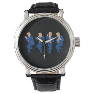 Reloj De Pulsera Trump 45 47 Danza divertida bailando presidente de