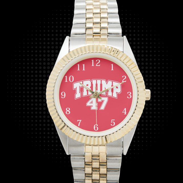 Reloj De Pulsera Trump 47 (Subido por el creador)